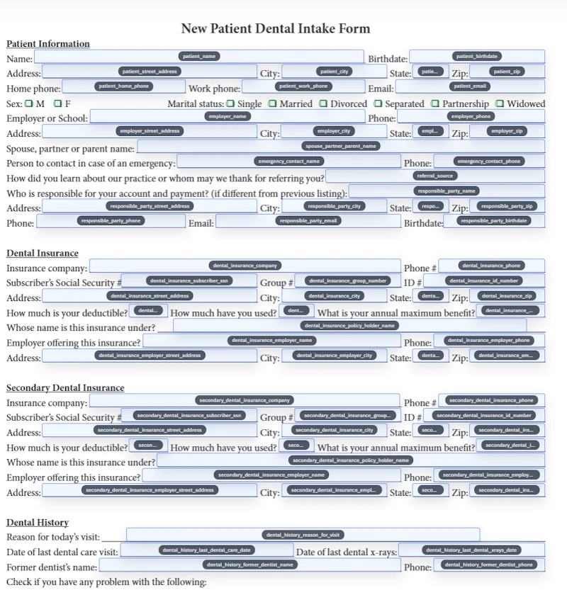 DullyPDF | Fillable Form Automation screenshot 6