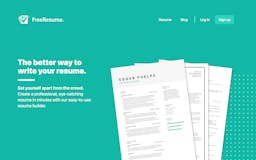 FreeResume - CV & Resume Builder media 1
