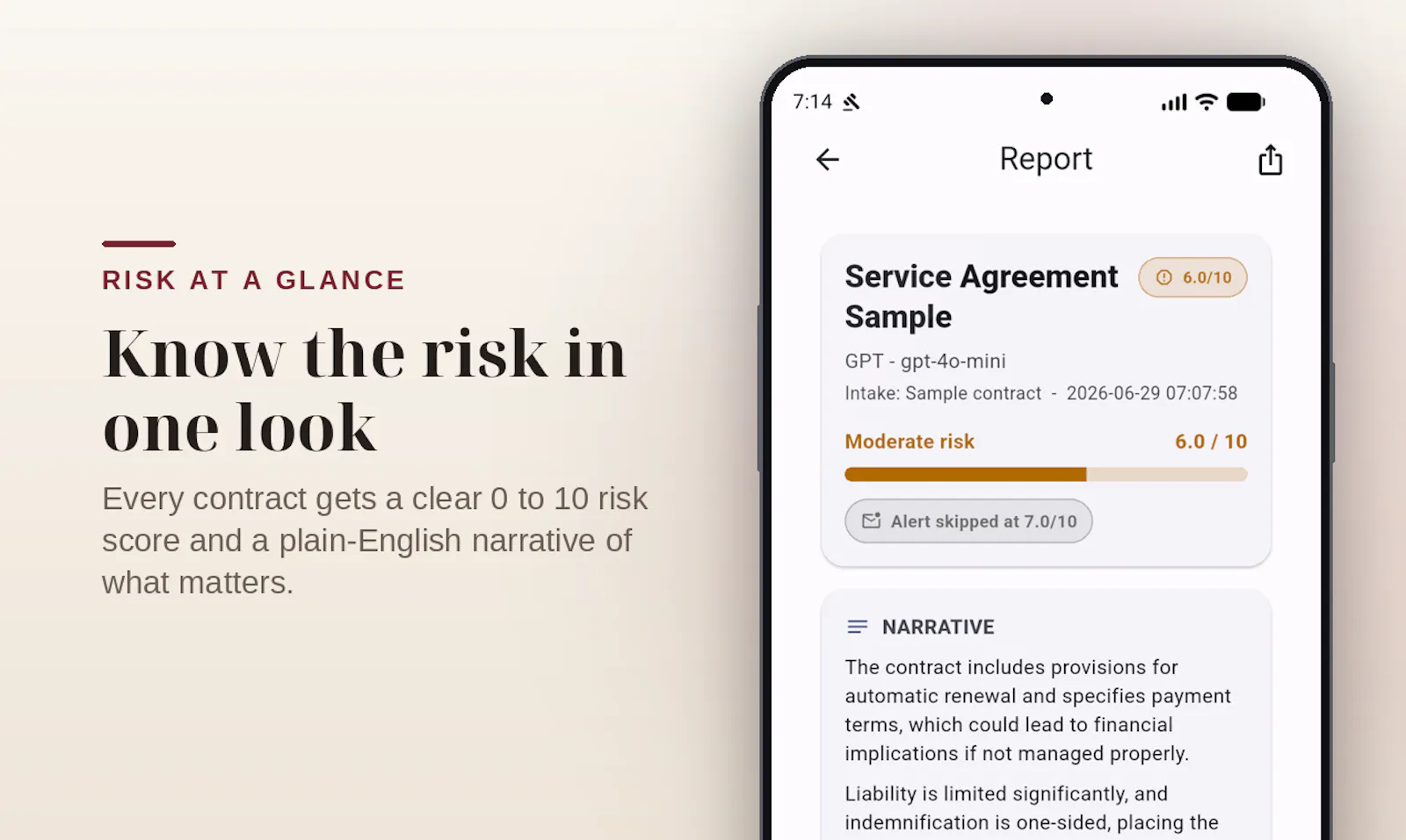 ClauseShift: AI Contract Review screenshot 3