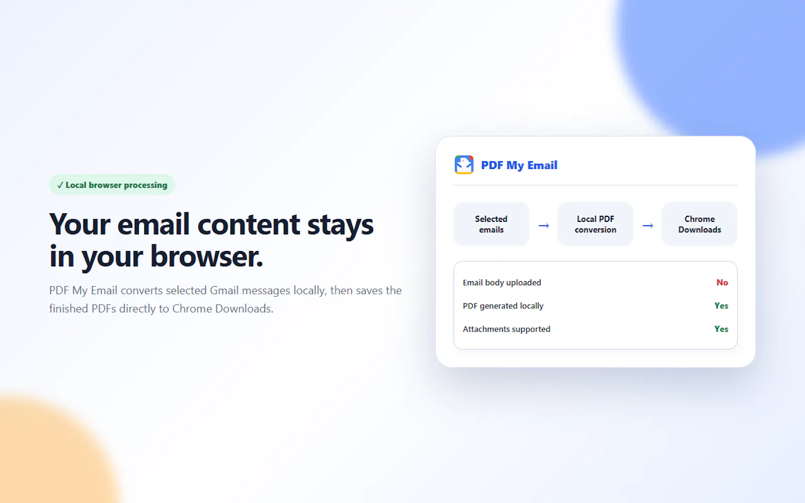 PDF My Email screenshot 7