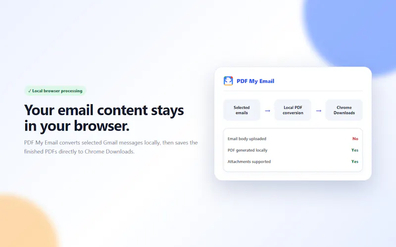 PDF My Email screenshot 7