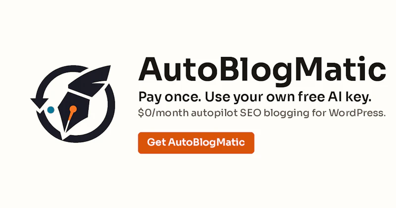 AutoBlogMatic screenshot 1