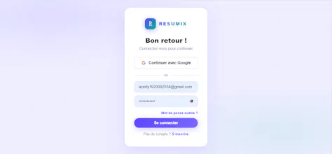 RESUMIX gallery image
