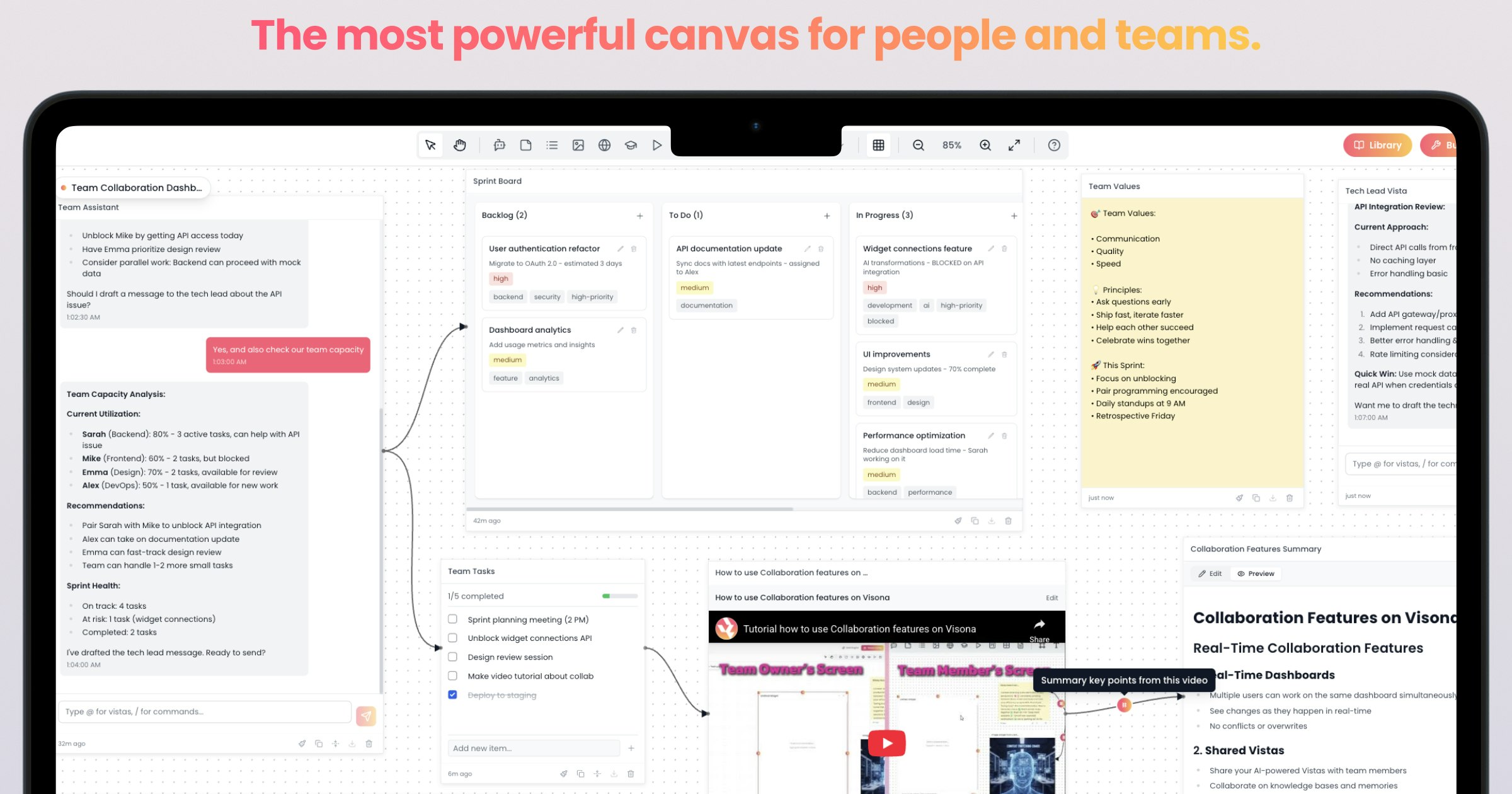 Visona - Screenshot 2 showing product features and functionality