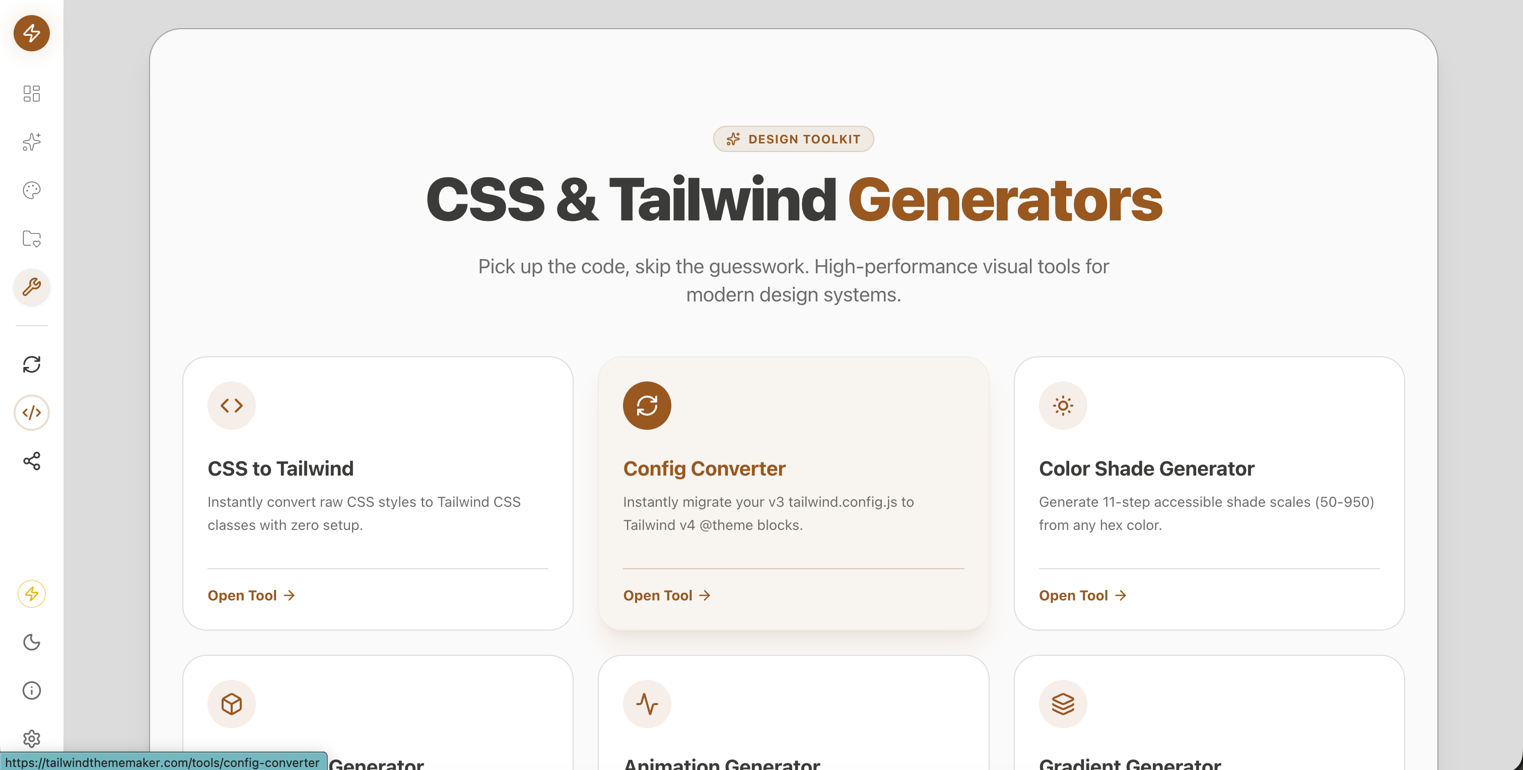 TailwindThemeMaker gallery image