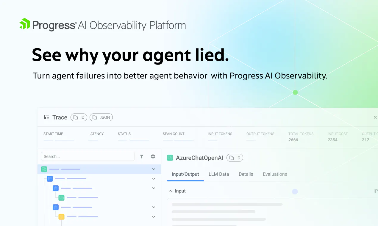 Progress AI Observability gallery image