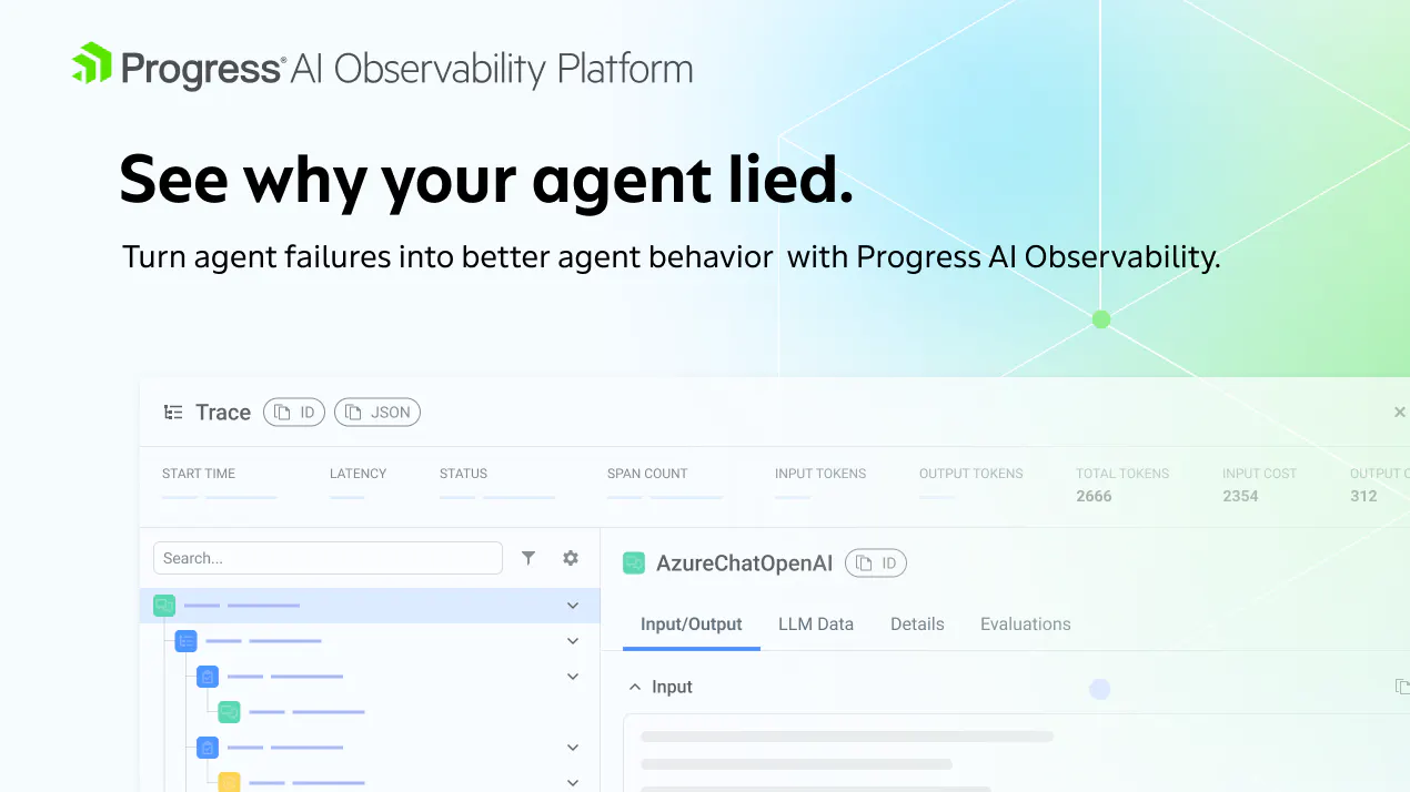 Progress AI Observability product