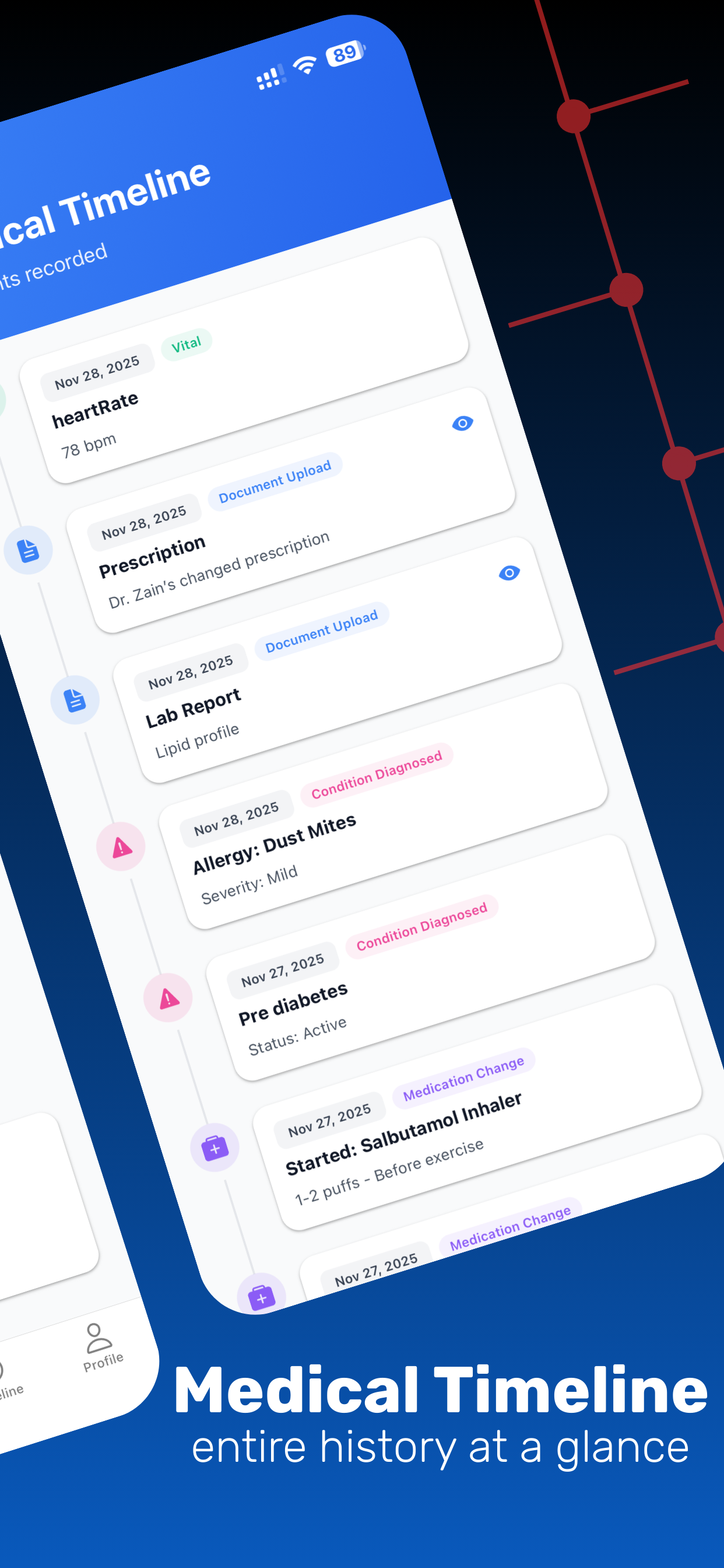 MedMemoir - Screenshot 2 showing product features and functionality