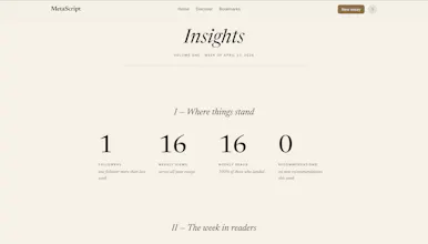 MetaScript gallery image