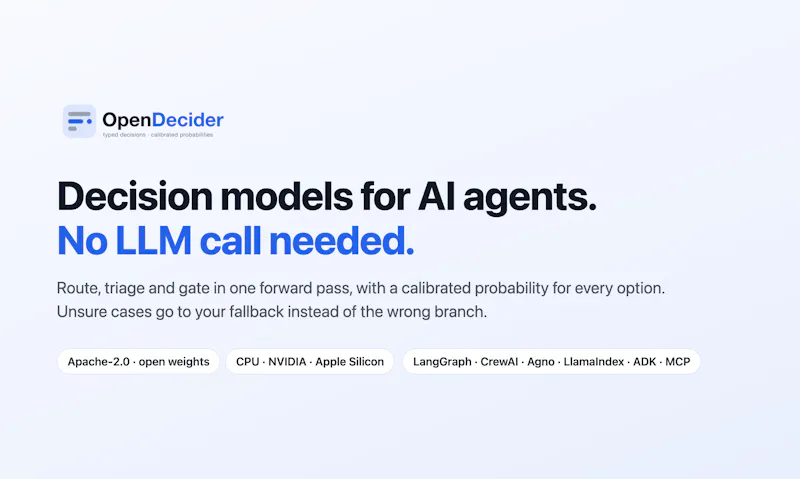 OpenDecider screenshot 1