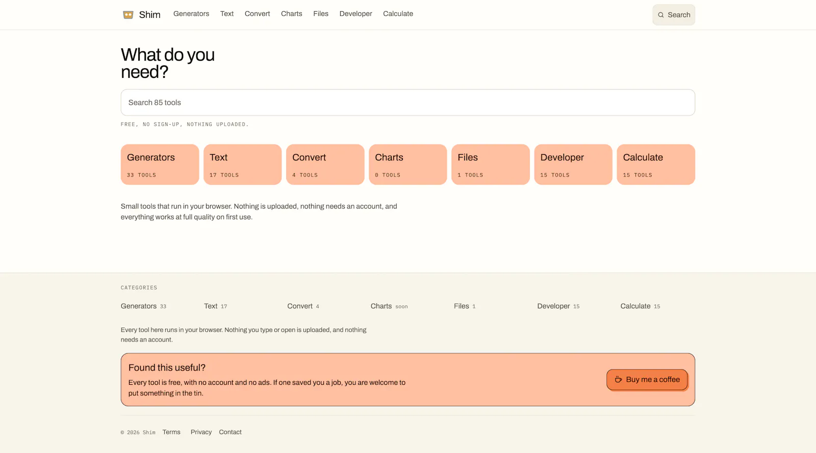 ShimTools screenshot 1