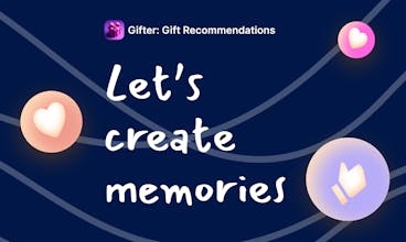 Explore as sugestões selecionadas do Gifter para encontrar o presente personalizado perfeito para qualquer ocasião.
