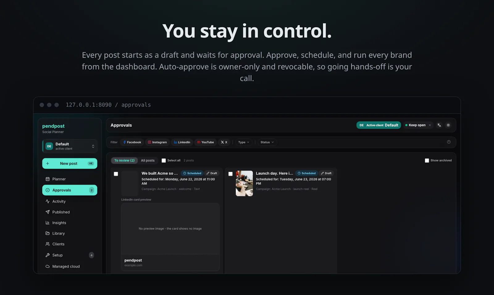 pendpost screenshot 5