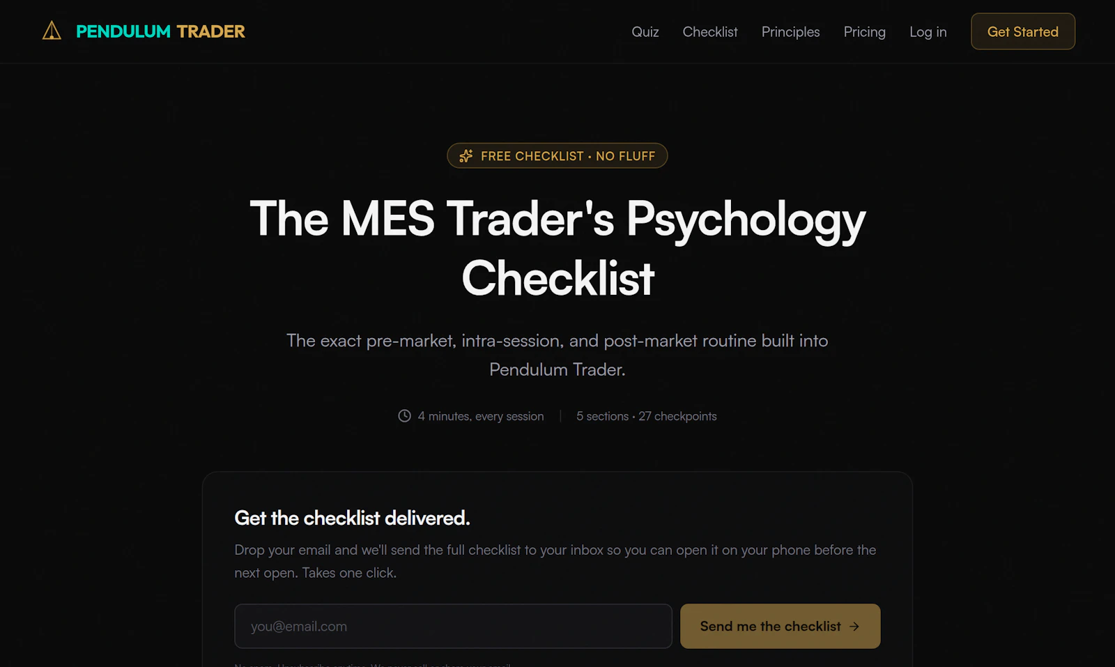 Pendulum Trader screenshot 5