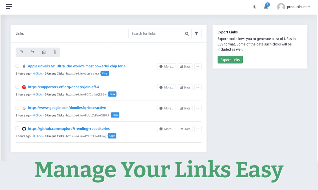 Exilink gallery image