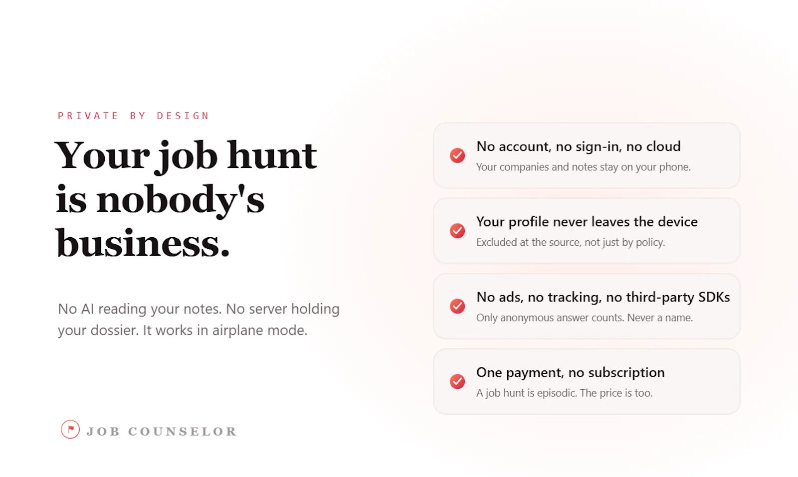 Job Counselor screenshot 6