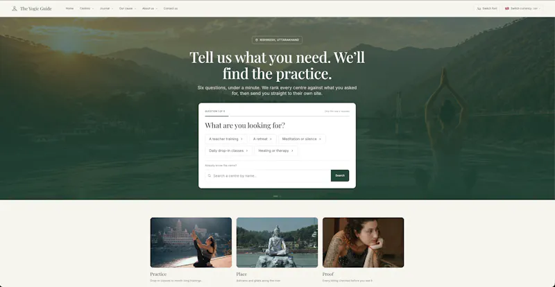 The Yogic Guide screenshot 1