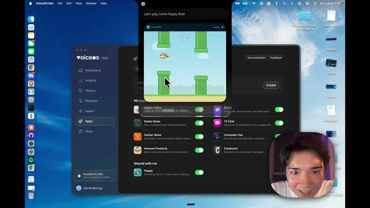 VoiceOS App Store gallery image