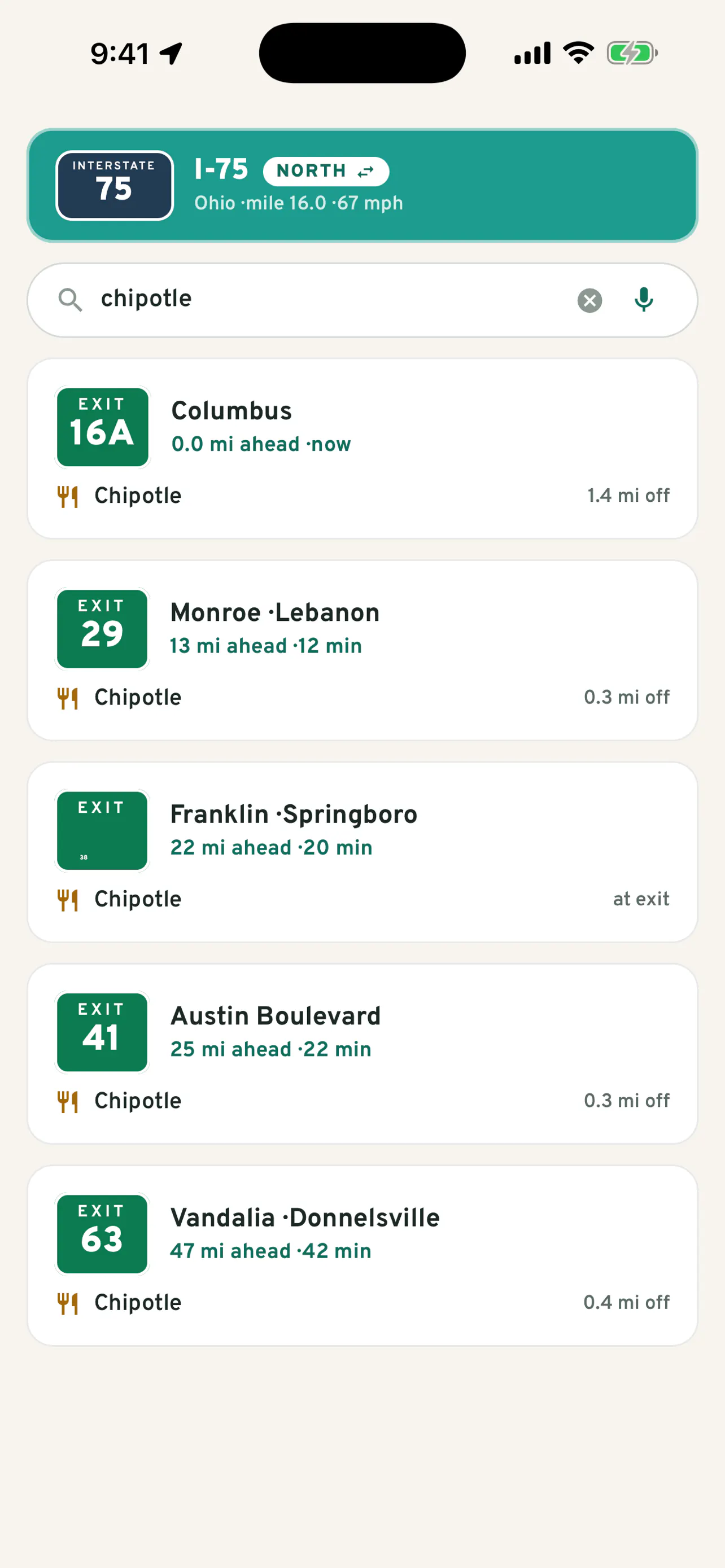 Pit Stop — Good stops. Great trips. screenshot 3