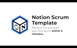 Notion Scrum - Template media 1