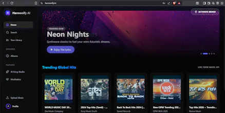 Harmonify Music AI gallery image