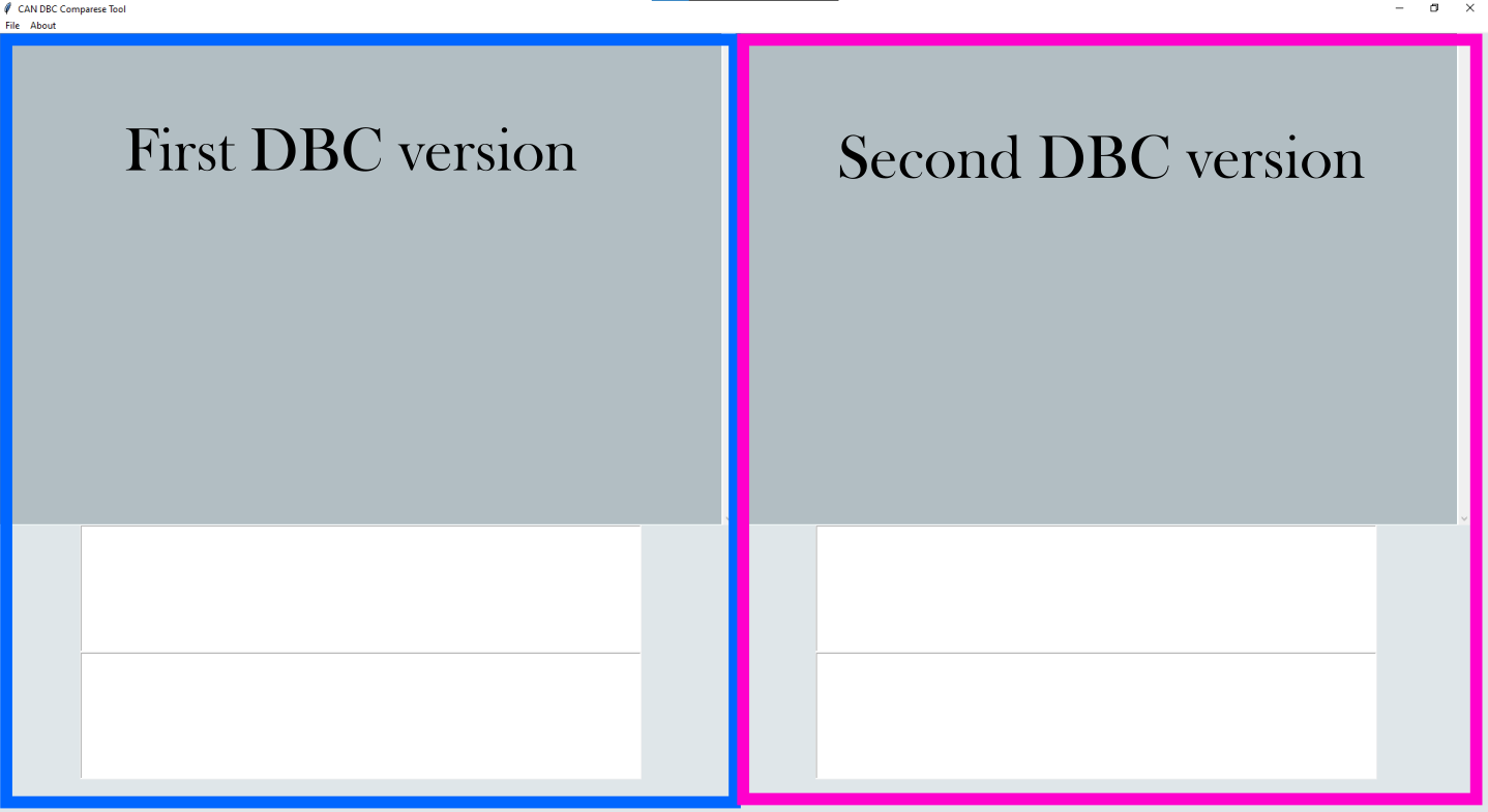 وسائط يمكن أن تقارن DBC الأداة - يمكن لقاعدة البيانات مقارنة أداة الكشف عن التغييرات في ملفات DBC 3