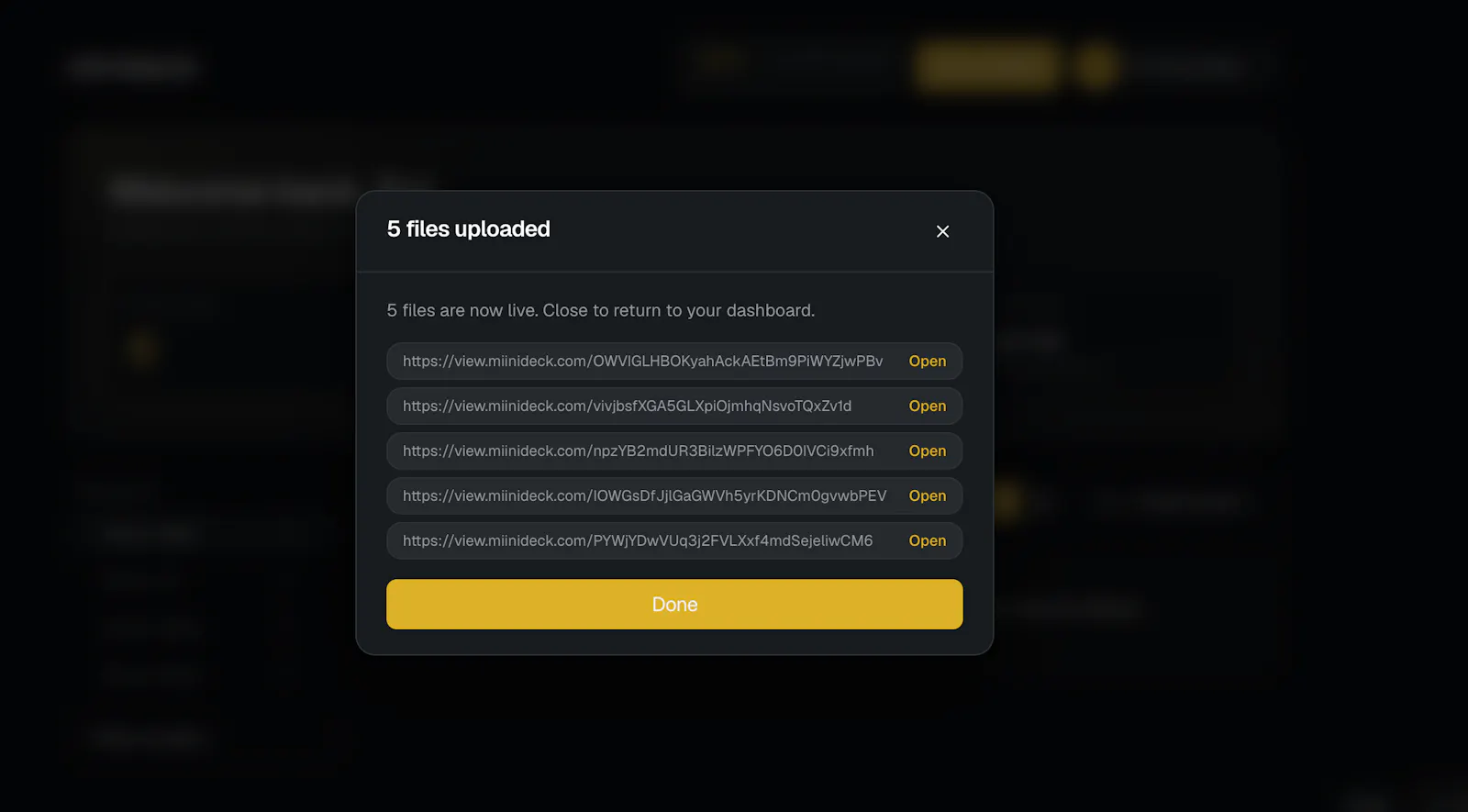 miinideck screenshot 2