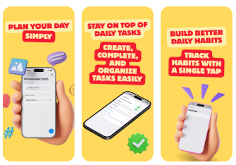 Daily Planner – Simple Tasks screenshot 1