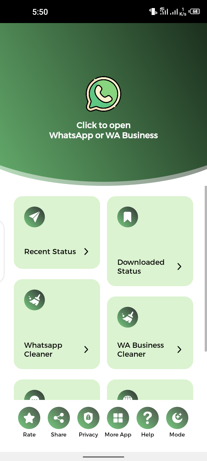 WhatsApp Status Saver and Cleaner