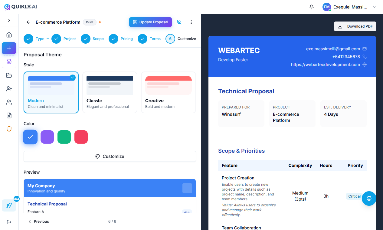 Quikly.ai gallery image
