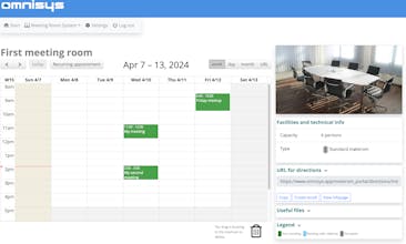 Omnisys: Meeting Room Booking Software gallery image