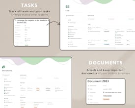 Airbnb Booking Manager - Notion Template gallery image