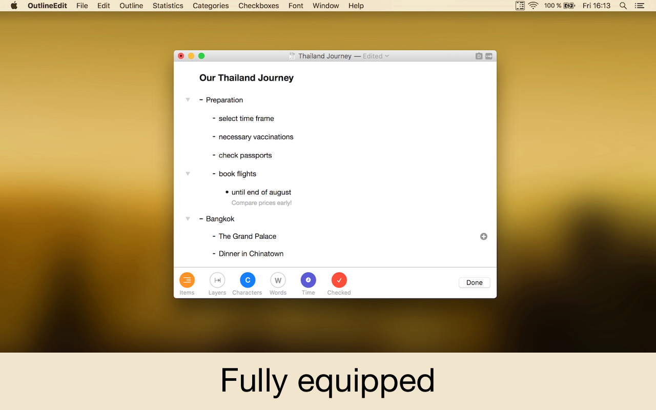OutlineEdit 1.6 gallery image