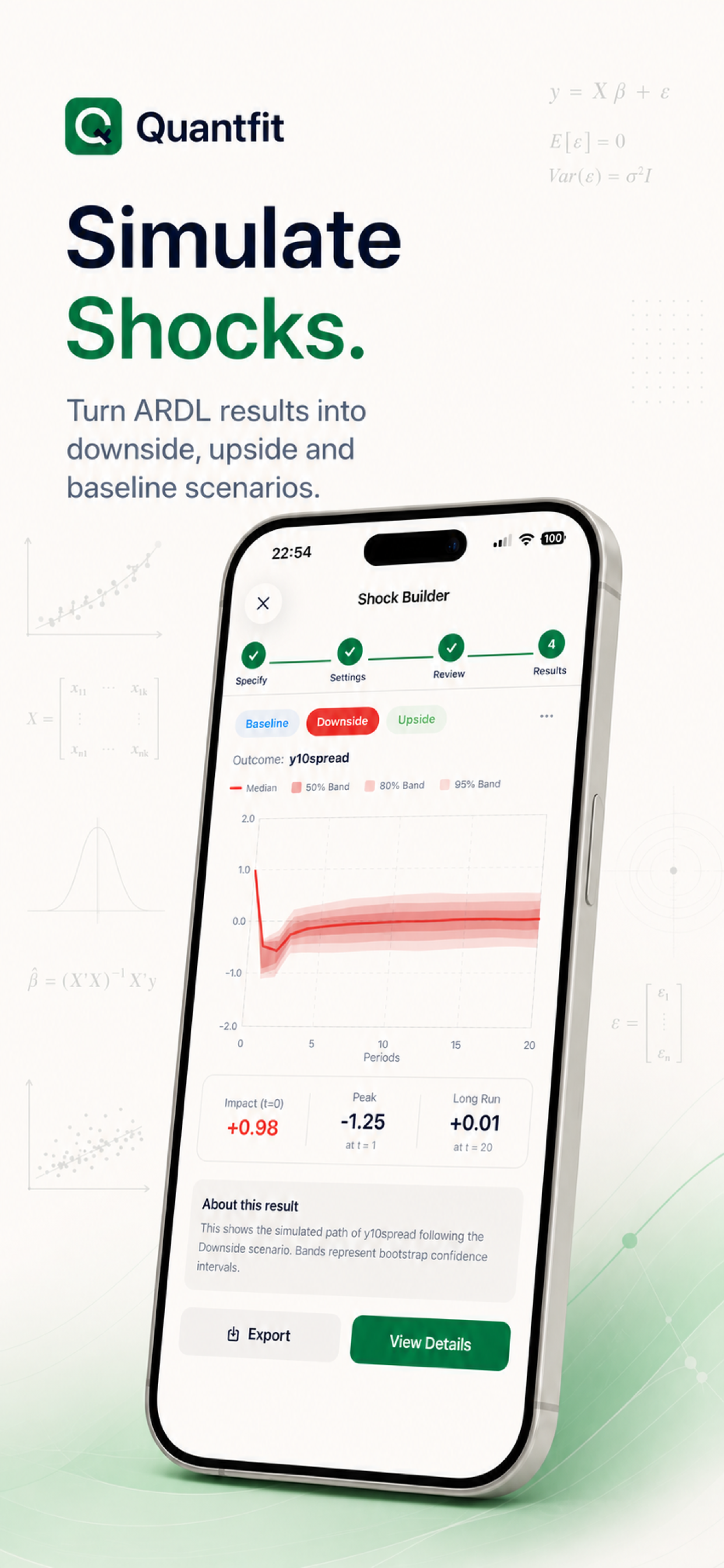 QuantFit - Econometrics in pocket gallery image