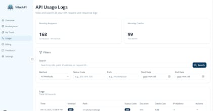 VibeAPI gallery image