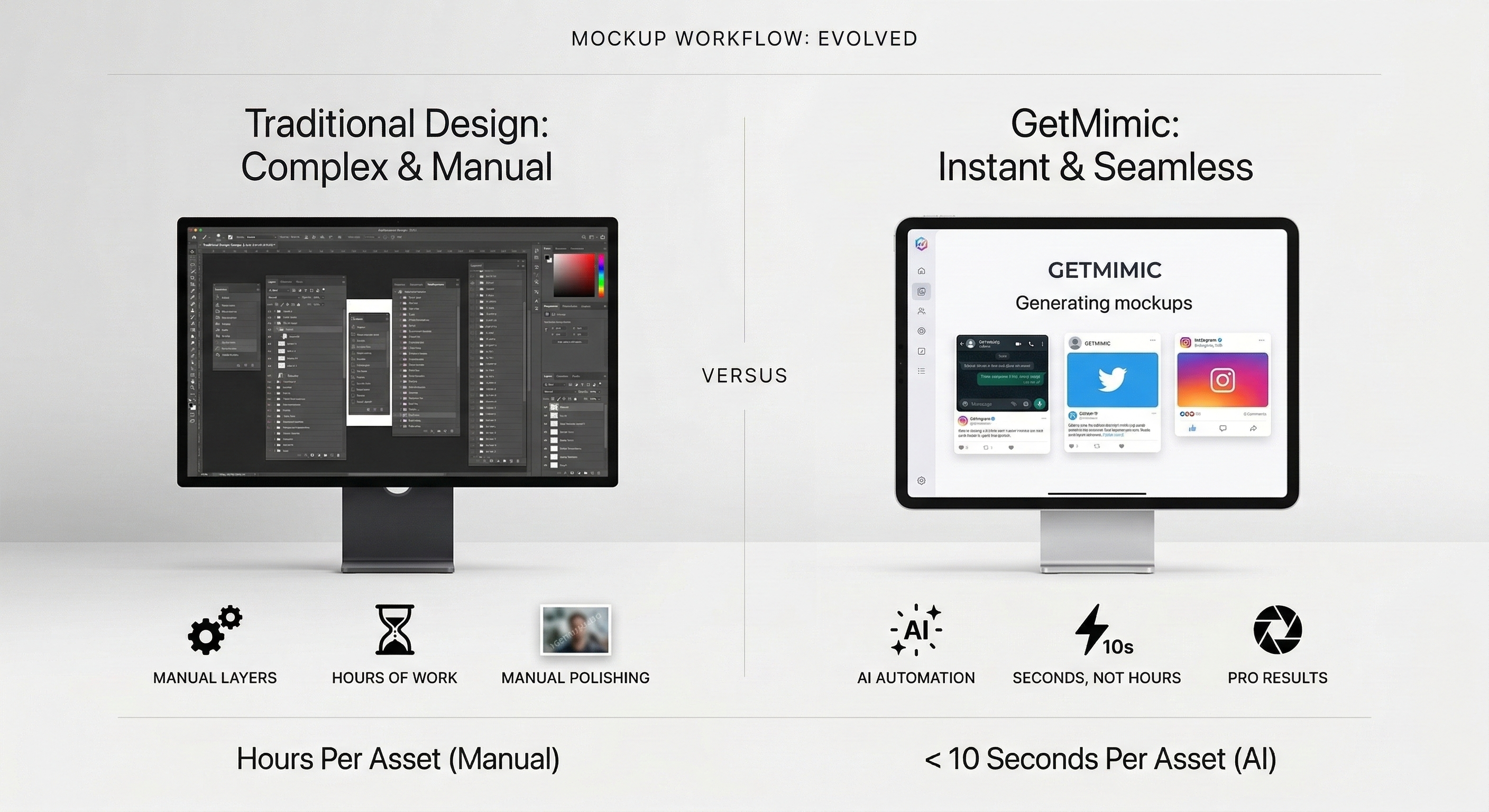GetMimic - Main product screenshot demonstrating key features and user interface