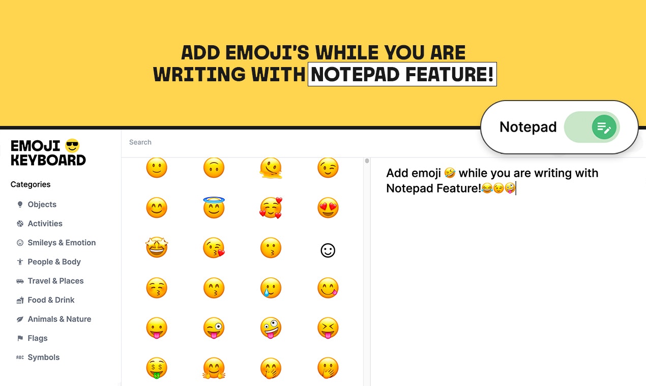 Media Papan kekunci emoji - Klik untuk menyalin emoji dan emotikon 2