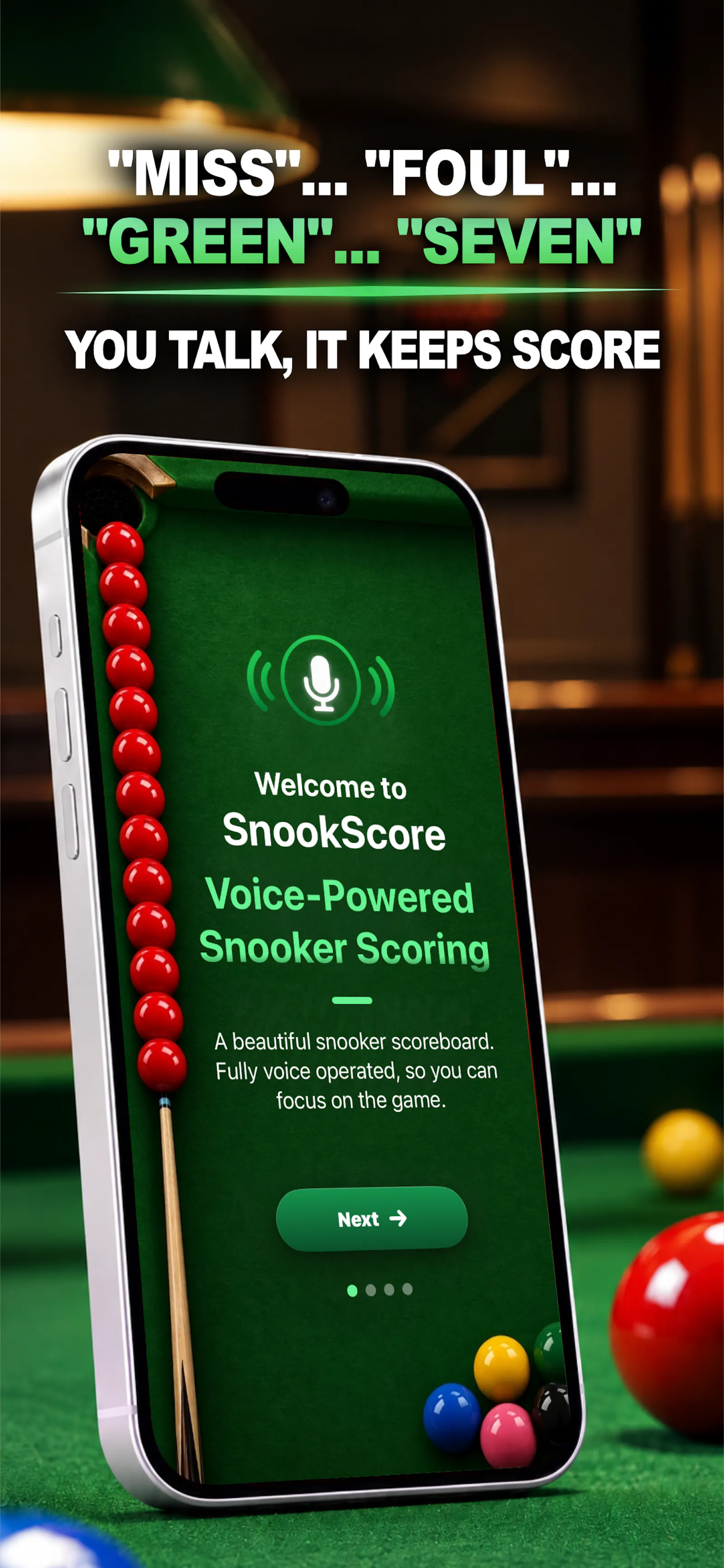 SnookScore screenshot 3