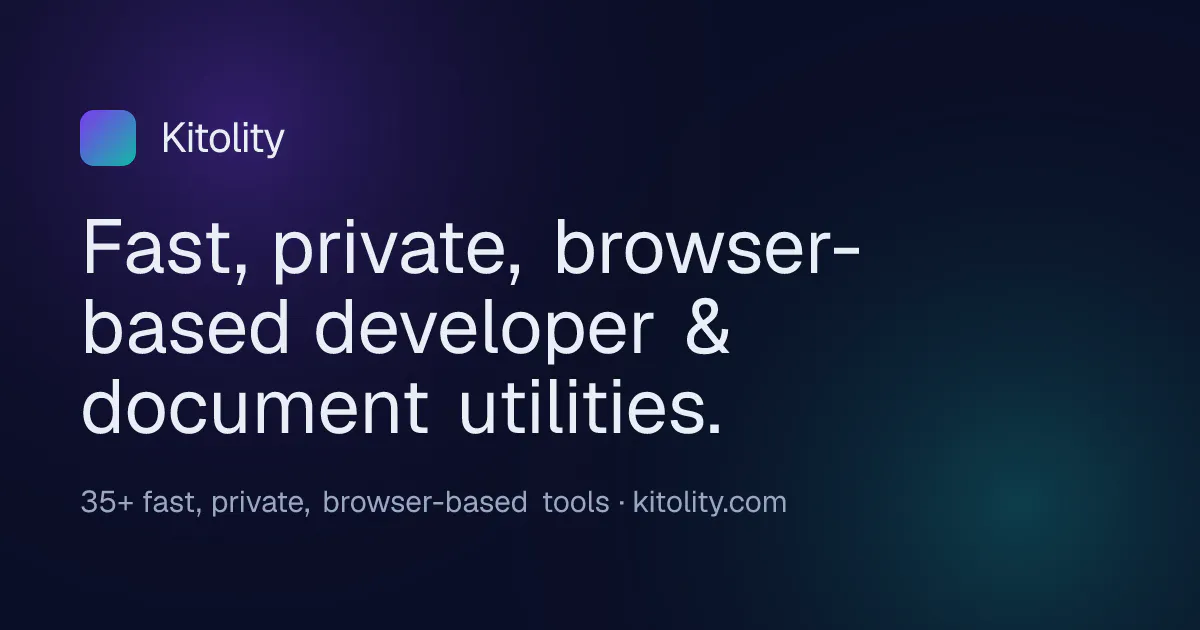 Kitolity gallery image