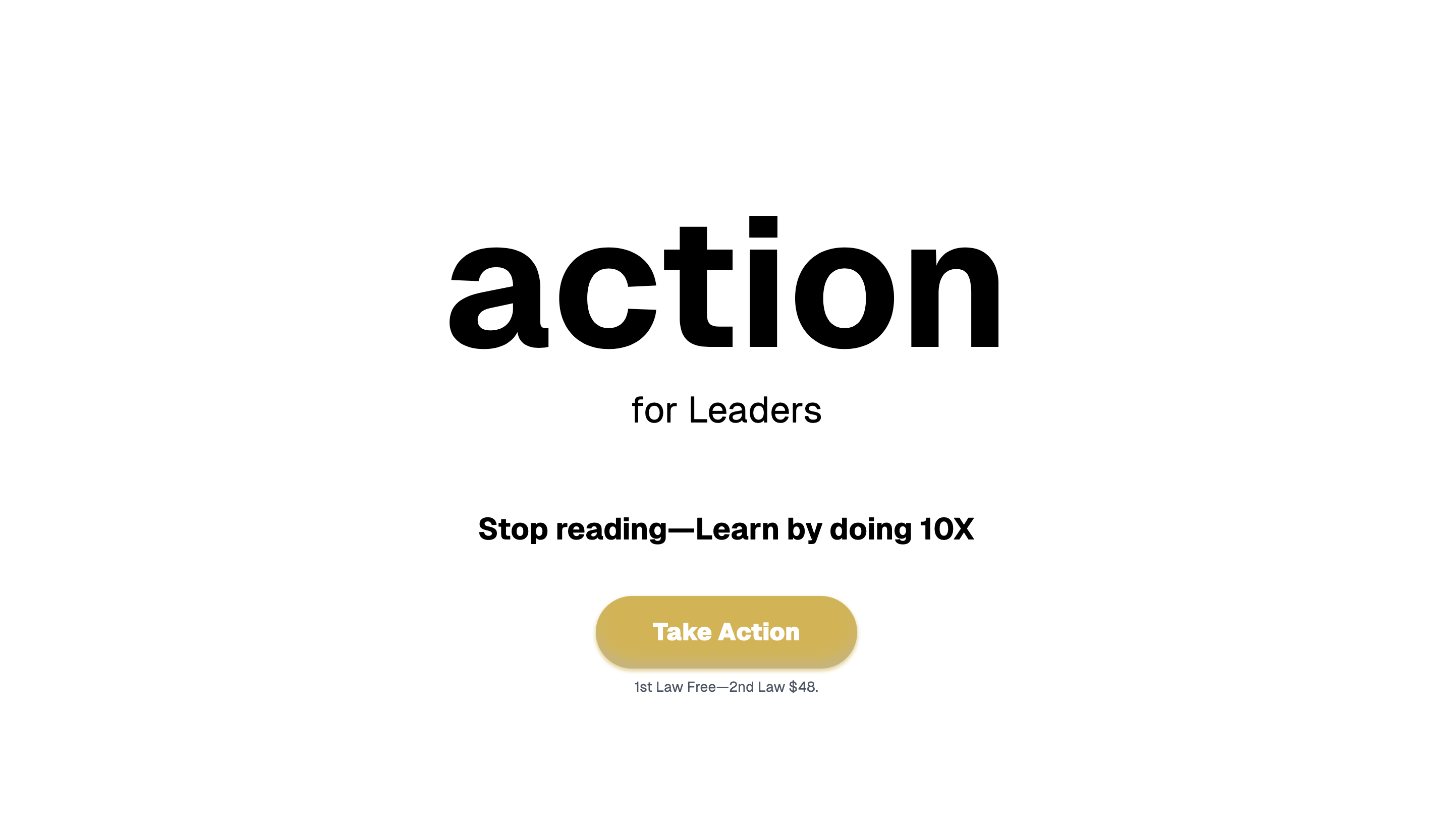 ACTION, FOR LEADERS gallery image