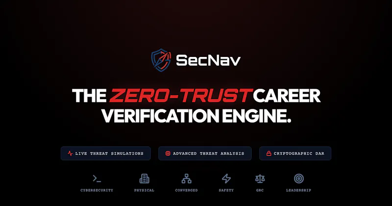 SecNav — Security Skill Verification screenshot 1