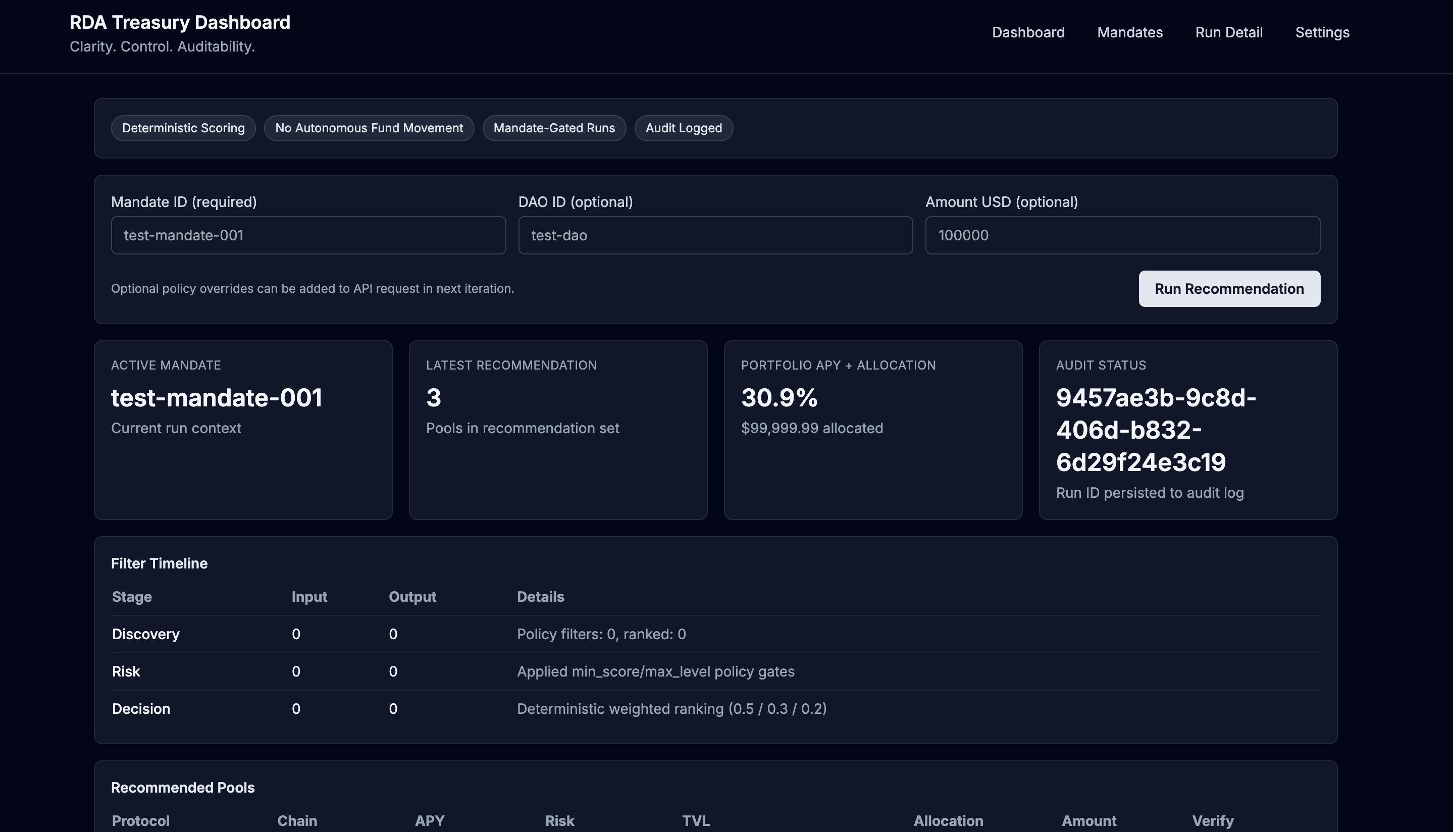 RDA — Robo DeFi Advisor gallery image