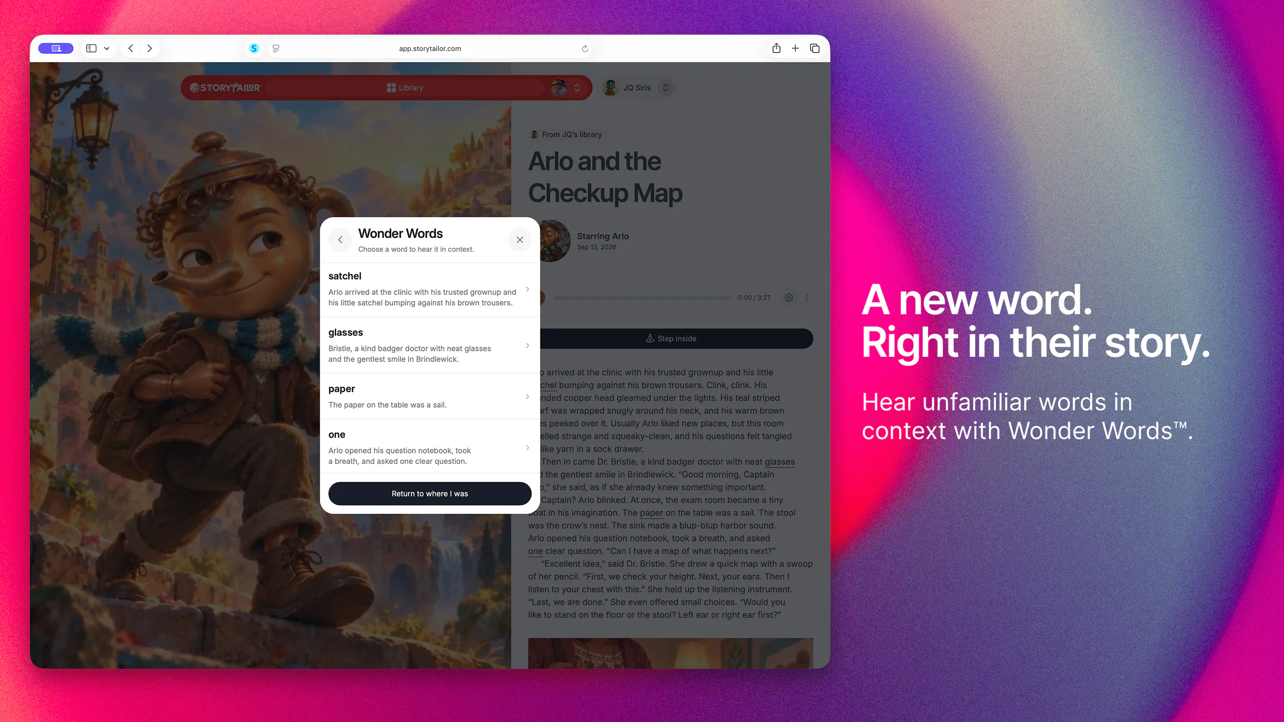 Storytailor® screenshot 3