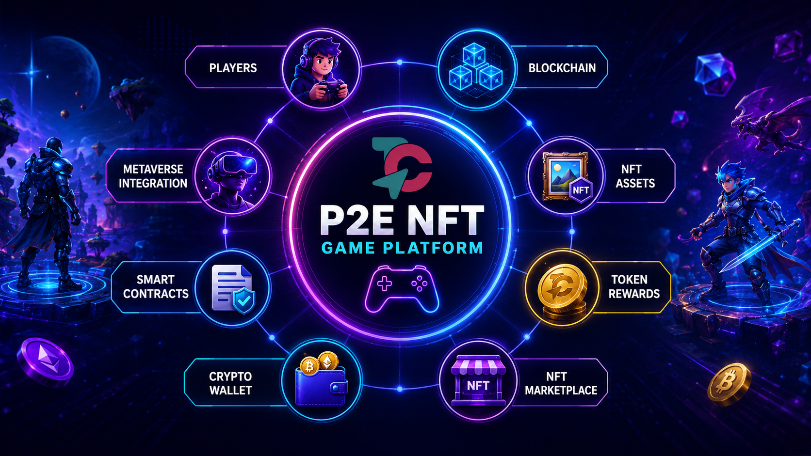 P2E NFT Game Development gallery image