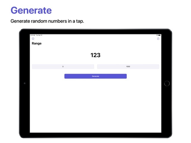 Range - Random Number Generator gallery image