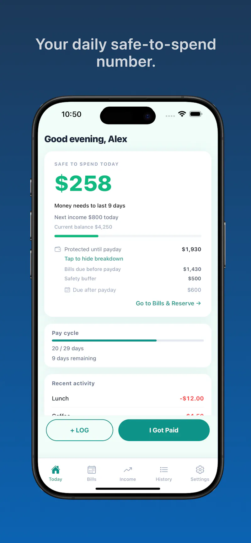 DayWallet screenshot 3