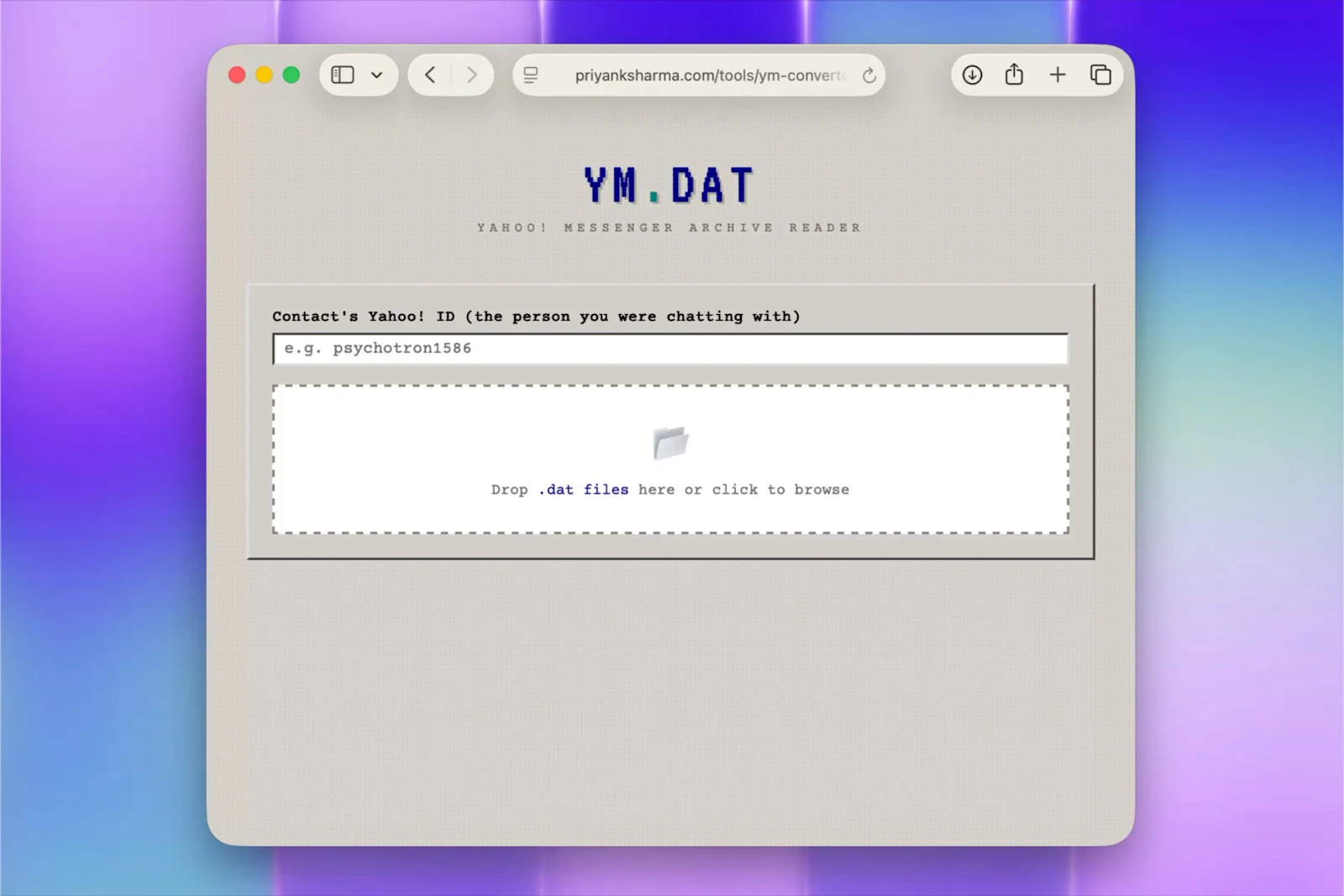 YM.dat screenshot 1