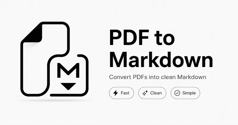 PDF To Markdown screenshot 1