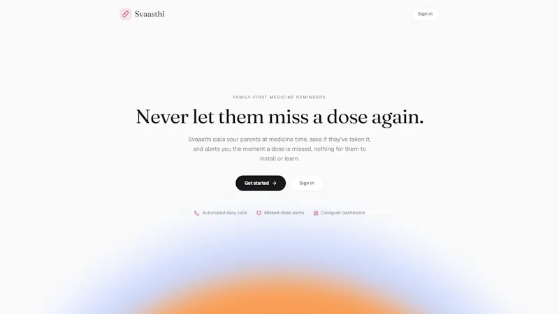 Svaasthi screenshot 1