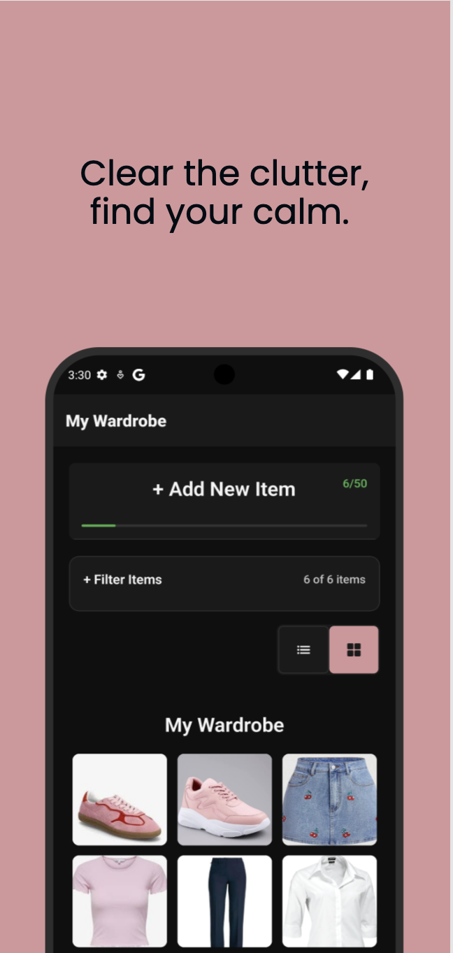 WardrobeZen - Screenshot 3 showing product features and functionality